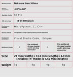 Raspberry Pi Pico WH Development Board Original Dual Core ARM Cortex Mo+Processor WiFi Wireless