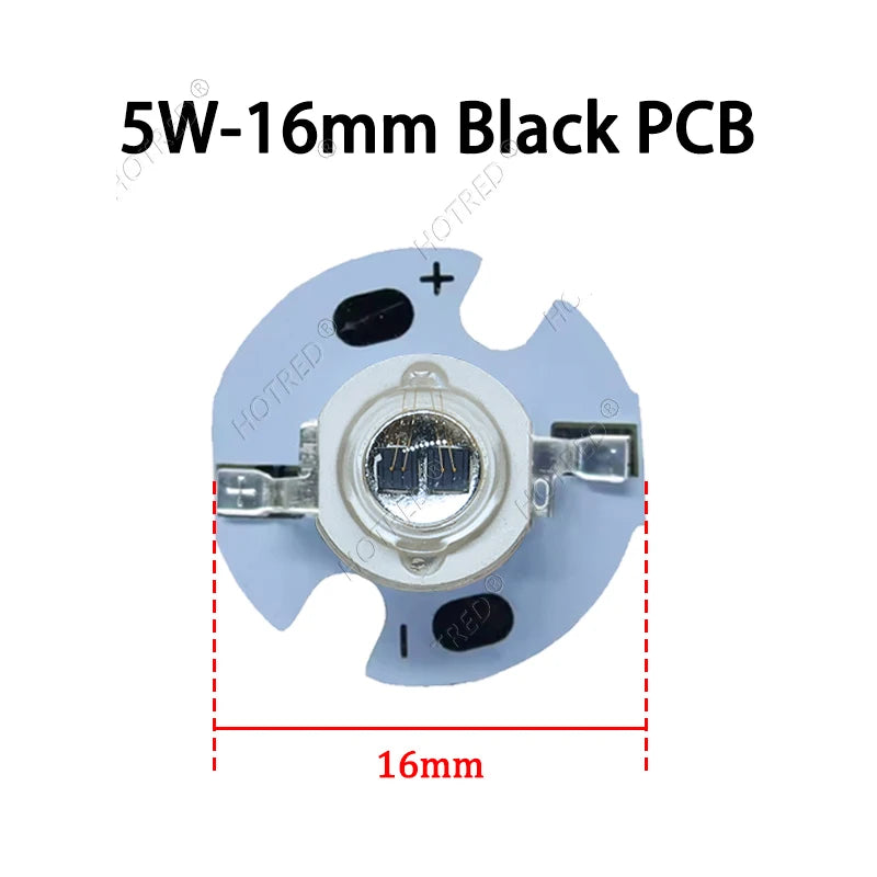 1-10pcs IR LED 3W 5W 1050nm High Power Infrared Chip 1.2-1.8V 700mA 1400mA Diode Light Laser Lamp for Night Vision CCTV Camera
