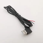 5V USB 2.0 A Female Male Power Supply Cable Connector 2Pin 4Pin Wire Charge Extension Cable Adapter Welding Line DIY 0.3m 1m 2m