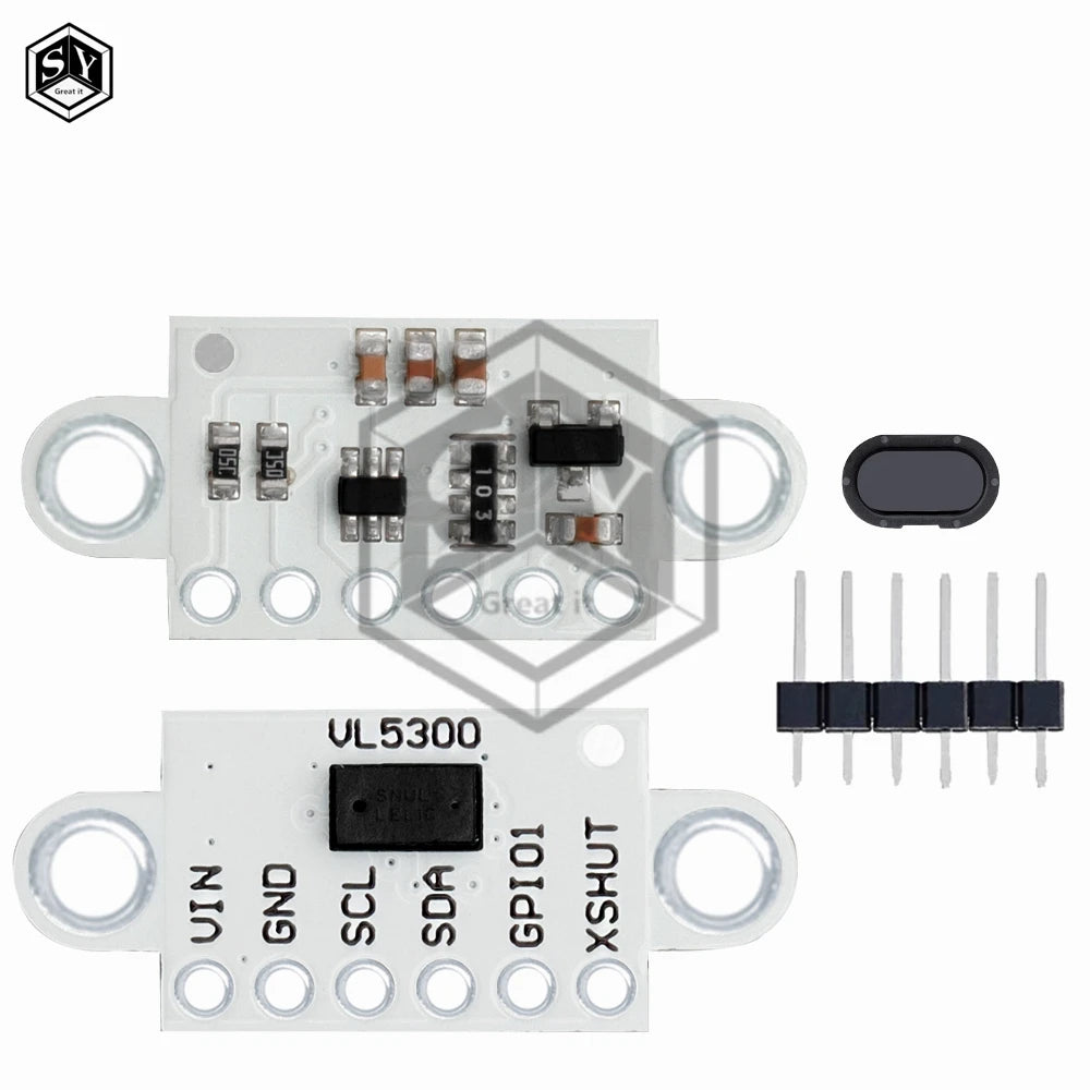 EGBO VL53L0X/VL53L1X Replacement Sensor - 4m ToF Laser Ranging Module with Cover Compatible with Arduino