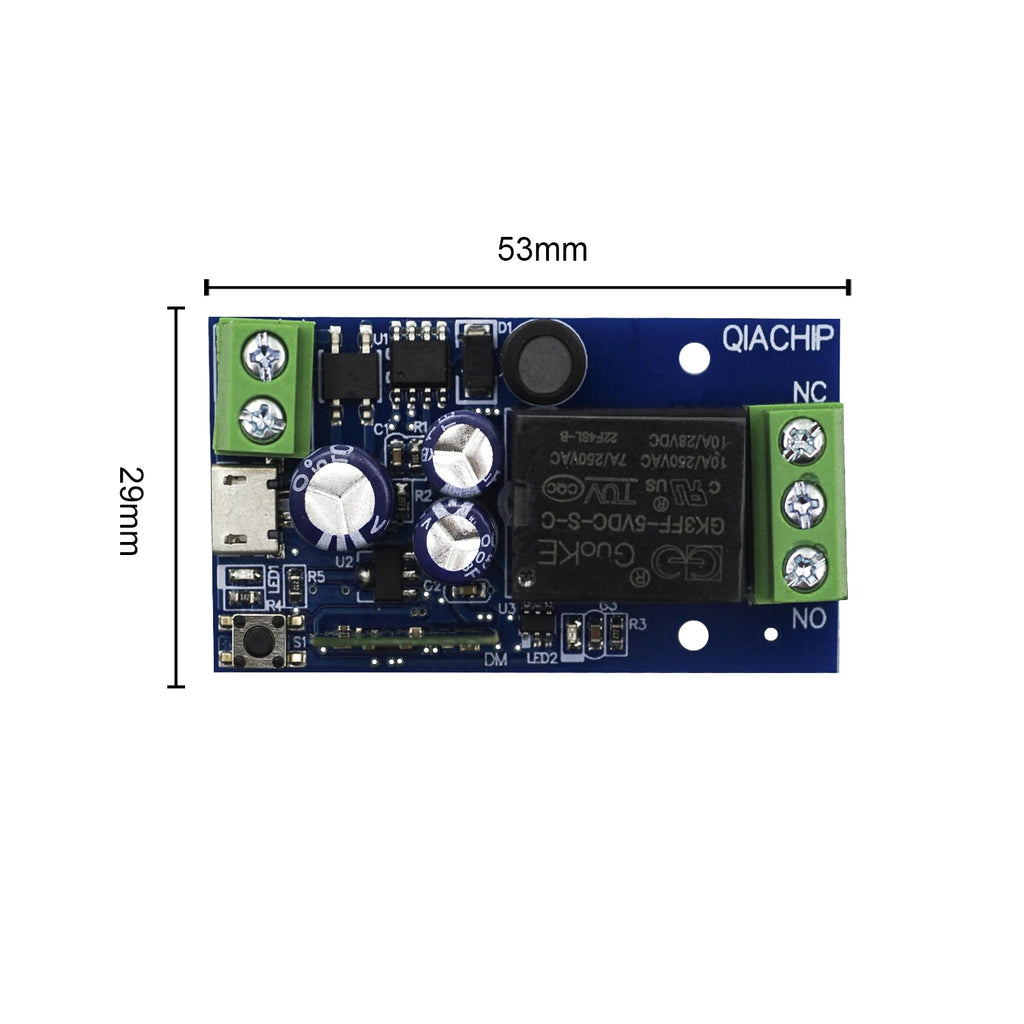 EWelink Smart WiFi Relay Smart Switch DC 5V 12V 24V 48V WirelessRemote Control 1 Way Alexa Googole Home Voice Control