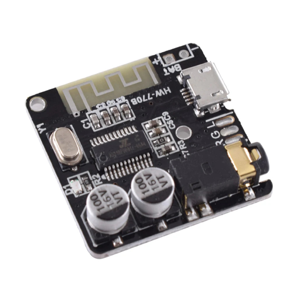 20-1pcs VHM-314 Audio Receiver Board Bluetooth MP3 Lossless Decoder Board WiFi Stereo Music Module 3.7-5V 3.5mm Audio Aux