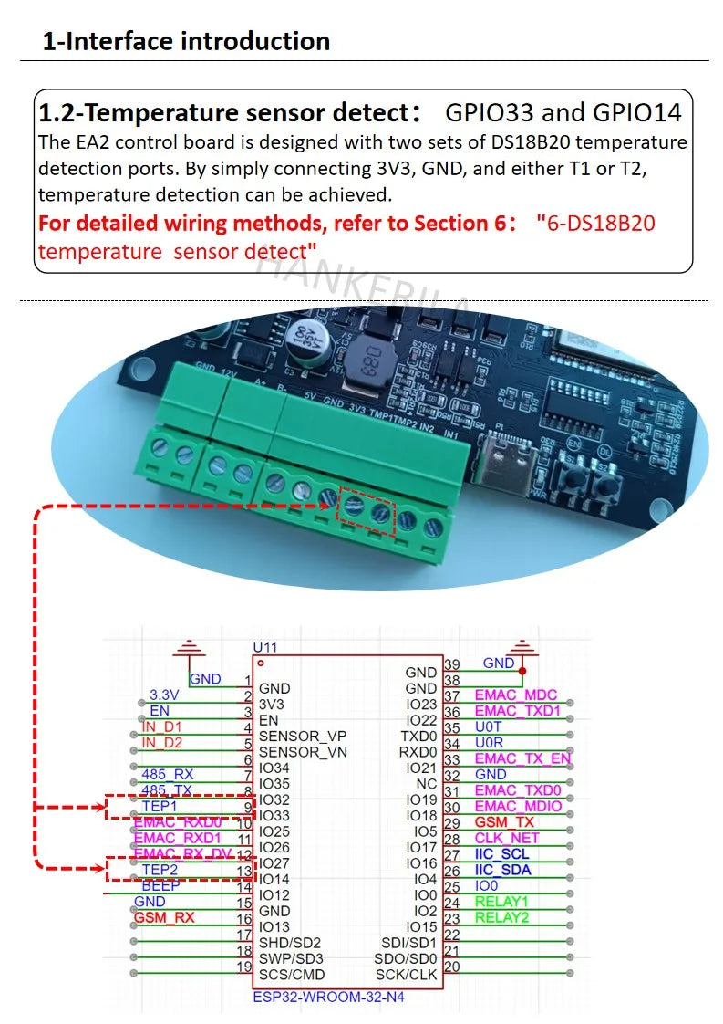 HKL-EA2 Bulk Wholesale Pricing SIM7600 4G Module RS485 DS18B20 Detection Beeping Alarm 2 NPN Input 2 Relay Output IIC Expansion