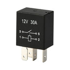 Violet Automotive Relay 12 24V 30A for Air Conditioner Oil Pump Truck - 5P/4P Options - Universal Auto Electrical Part
