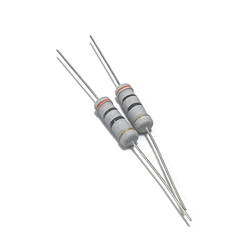20pcs 2W 5% Carbon Film Resistor 0.3R 3R 30R 300R 3K 30K 300K 0.3 3 30 300 R K Ohm