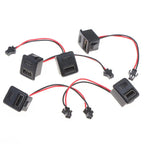 1/2/5Pcs Double Layer USB Female Base Type-C Socket With Cable Connector Female USB Lamp Charging Power Socket For Electronics