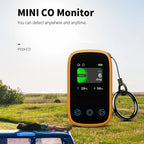 3 in 1 Air Quality Meter CO2 Temp Humidity Tester LCD Screen NDIR Sensor Carbon Dioxide Monoxide Detector with Voice Alarm