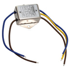 Power Filter Line Audio Purifier CW1BL AC 250V AntiInterference Designed for Electrical and Household Equipment Rated 3A 6A 10A