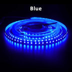 12V 2835 LED Strip Light 120LEDs/M Red Green Blue Yellow Warm WhiteTape Ribbon High Brightness 8mm Lamp For Room Decor Lighting