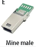 1pc MICRO MINI 5P 4P 9P 10P  type-c USB To Dip Female B-type Square Interface Printer Mike PCB Converter Adapter Breakout Board