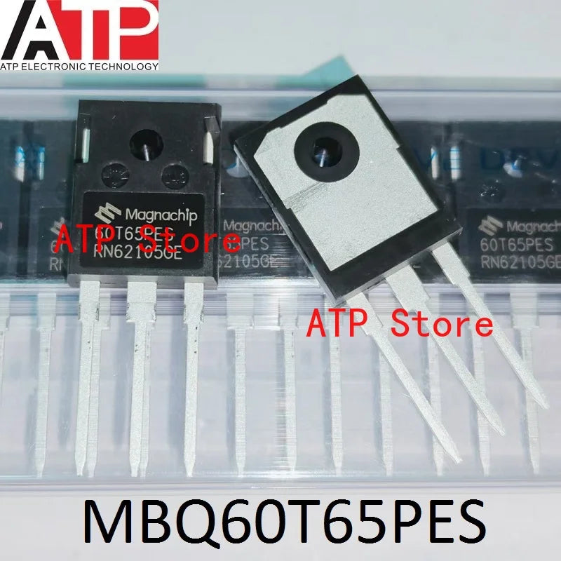 10pcs/lot 100% New Imported Original 60T65 60T65PES MBQ60T65PES TO-247 MBQ60T65PESTH IGBT Transistors 60A 650V