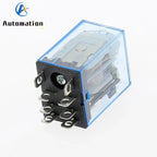 1pcs General Purpose LY2NJ HH62P  Electronic Micro Electromagnetic Relay LED Lamp 10A 8 Pins Coil DPDT DC12V 24V AC110V 220V