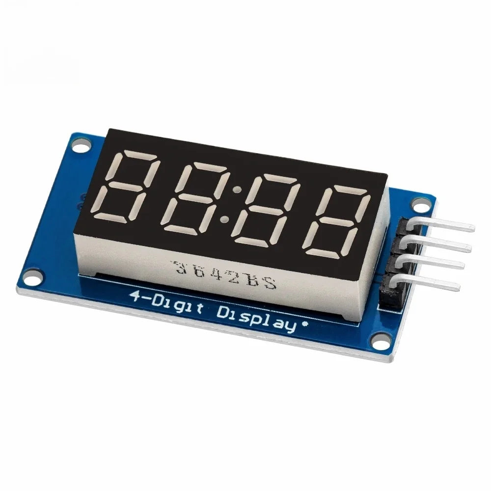 TM1637 LED Display Module For Arduino 7 Segment 4 Bits 0.36Inch Clock RED Anode Digital Tube Four Serial Driver Board Pack