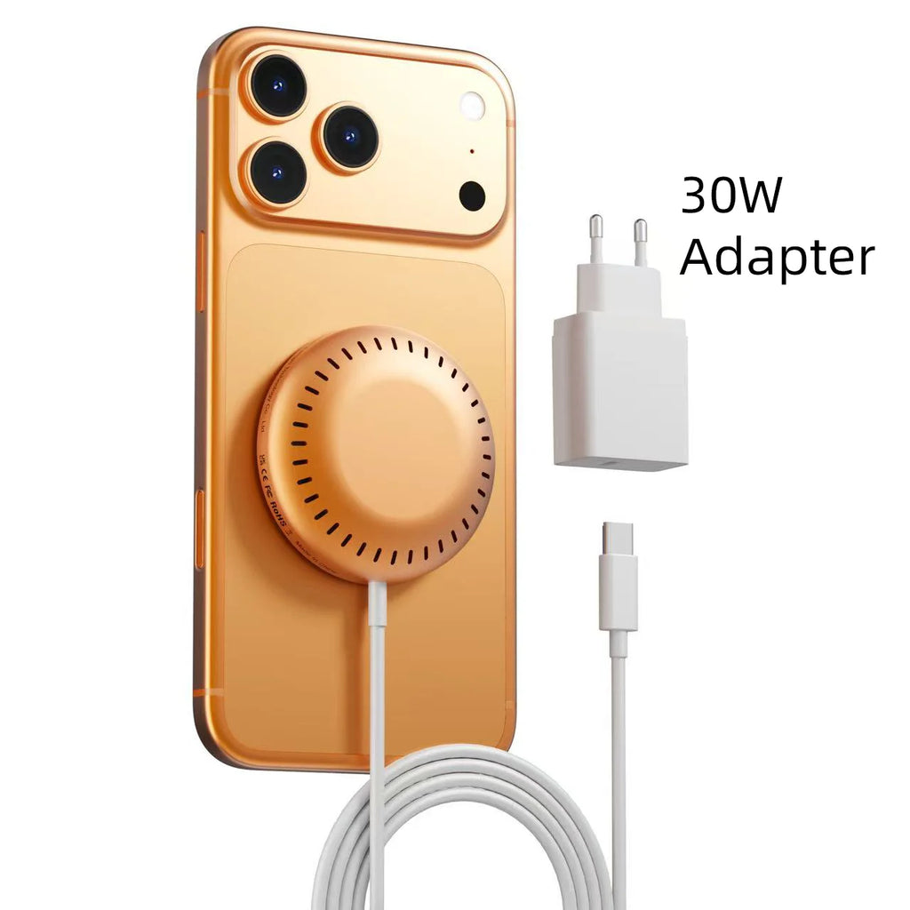 Bonola Magentic Wirelesss Charger for iPhone 17 Pro Max/17Pro 25W Fast Wireless Charging Portable Magnetic Charger for AirPods
