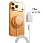 Bonola Magentic Wirelesss Charger for iPhone 17 Pro Max/17Pro 25W Fast Wireless Charging Portable Magnetic Charger for AirPods