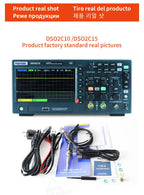 Hantek DSO2C10 DSO2C15 DSO2D10 DSO2D15 2CH Oscilloscope 100/150MHz 1GSa/s 8Mpts FFT UART I2C SPI CAN LIN 25MHz AWG D Models