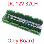 4-32CH 10A 20A DC 12V 24V RS485 Bus Relay Module DIP Setup Parameters Modbus RTU Serial Port UART Switch Board HMI PLC