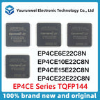 100% original brand new  EP4CE6E22C8N EP4CE10E22C8N EP4CE15E22C8N EP4CE22E22C8N TQFP144 CPLD/FPGA IC Chip