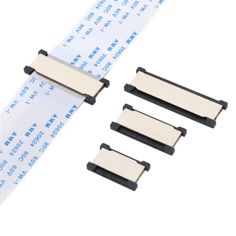 5/10/50Pcs/lot FPC FFC Flexible Flat Cable Extension Board 0.5 mm Pitch 6 20 24 30 40 50 60 Pin 6P 24P 30P 40P 50P 60P Connector