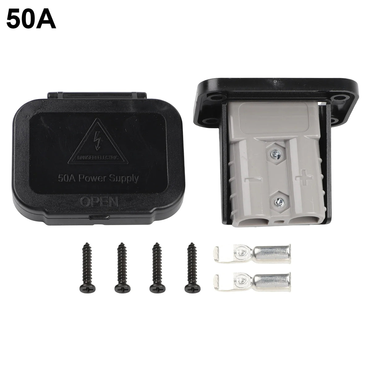 Electric Vehicle Charging For Anderson Connector 50A 120A 175A with Built in Base and Construction for Dependability