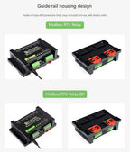 Waveshare Industrial Modbus RTU Relay Module with 8/16/32-channel RS485 interface and isolation