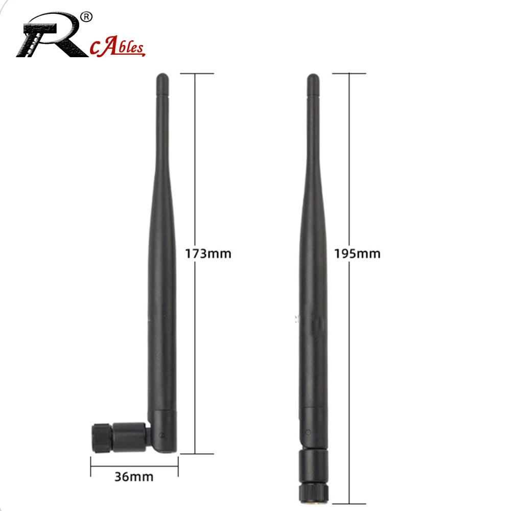 1PC Glue Stick Set-top Box Antenna 2.4G 5DB High Gain WIFI Bluetooth Wireless Router Antenna Security Antenna