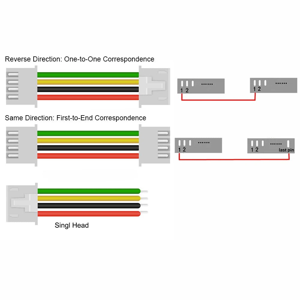 10pcs JST PA2.0 Terminal Wire Harness 2P3P4p5P6P PAE2.0 26awg Single/Double 10/20/30cm Lock Electronic Connector Jumper Cable