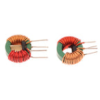 5 Pcs Toroidal Common Mode Inductor 2mH - 14x9x5mm Ferrite Core, 0.7mm Single-Layer Winding,High Current 5A Choke