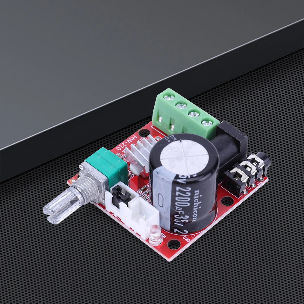 PAM8610 Mini Hi-Fi Audio Stereo Amplifier Board Dual Channel 2x10W Audio Receiver Amplifier Board Module Part D Class
