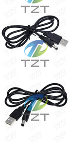 TZT 1/3PCS USB Power Boost Line DC 5V to DC 9V / 12V Step UP Module USB Converter Adapter Router Cable 2.1x5.5mm Plug