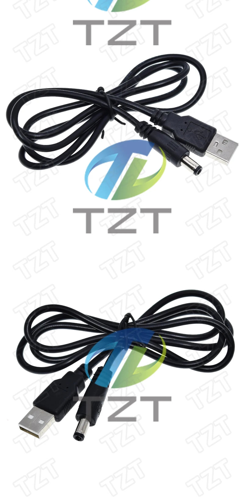 TZT 1/3PCS USB Power Boost Line DC 5V to DC 9V / 12V Step UP Module USB Converter Adapter Router Cable 2.1x5.5mm Plug