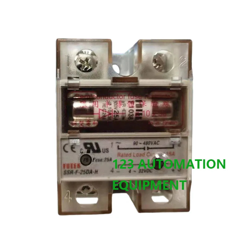 Authentic New FOTEK SSR-F-10DA 25DA 40DA 10DA-H 25DA-H 40DA-H  SCR-F-25LA 40LA 25LA-H 40LA-H Safe Type Small Solid State Relay