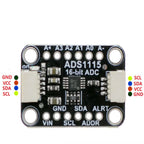 1PCS 3PCS ADS1115 16-Bit 4-Channel ADC PGA Module, STEMMA QT/Qwiic Compatible