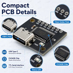 CH340N /CH9340C USB 2.0 To TTL Module Alternative CP2104 CP2102 PL-2303HX HT42B534 FT232RL CH340E Supprt linux/mac/windows OTG