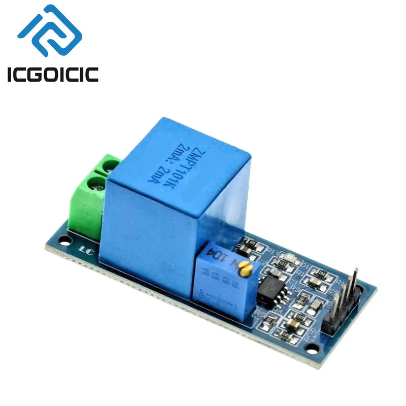 1-10PCS ZMPT101B AC Voltage Sensor Module – 0-250V Single Phase Voltage Detection for Arduino, STM32