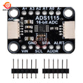 ADS1115 16 Bit I2C Module Precision ADC 4 Channel Development Board Pro Gain Amplifier 2.0V to 5.5V for Arduino Raspberry Pie