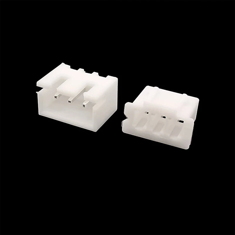 100Pairs(200Pcs) JST XH 2.54mm 2/3/4/5/6/7/8/9/10 Pin Male Plug + Female Socket Housing JST Wire Connectors Adaptor XH 2.54 2p