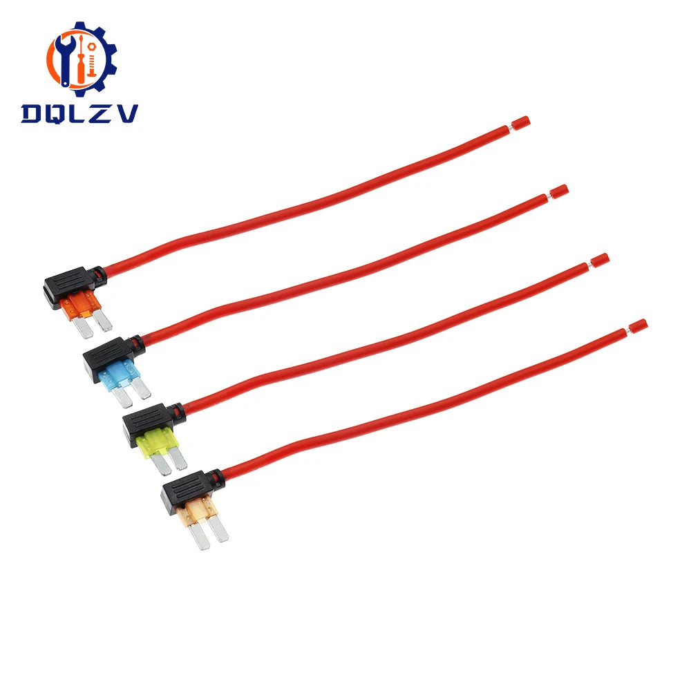 12V 5A 10A 15A 20A Car Fuse Holder Add-a-circuit TAP Adapter Micro Standard ATM APM Blade MINI Medium Simple Safety Device