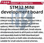 Mini STM32F103C8T6 CH340 Development Board Original Chip Microcontroller Core Board ARM Architecture Minimum System Correx-M3