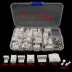 JST 1.25/PH2.0/XH2.54/SM2.54/JST SYP 2P/VH3.96 Male Plug + Female Socket Plastic Housing Terminal Pin Header Wire Connector