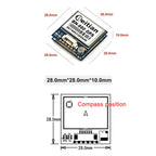 Beitian BN-880 GPS Module with Flash HMC5883L Compass GPS Active Antenna for GPS GLONASS Beidou Car Navigation Flight Control