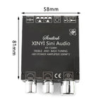 100W+100W TPA3116D2 Bluetooth 5.0 Power Subwoofer Audio Amplifier Board Home Theater HIFI Stereo Audio Amplifier AMP AUX