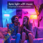 Bluetooth/WiFi LED Light Bulb E27 15W 20W 110V 220V RGB RGBCW Dimmable Led Bulbs Led Lamp For Alexa Google Home Tuya Smart Life