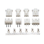 10Sets XHB 2.54MM Connector with Buckle Hole Though Type 2/3/4/5/6/7/8/9/10 Pin Straight /Curved Pin+Housing+Crimp Terminal Kits
