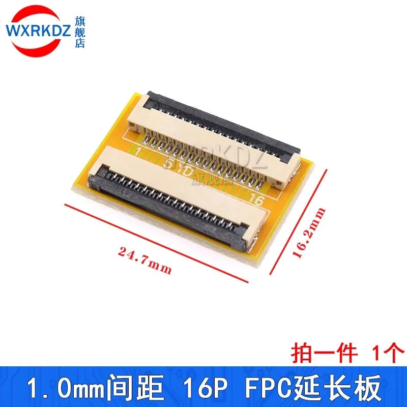 5pcs FFC FPC 0.5MM 1.0MM Flexible Flat Lengthen Extension Board Adapter Plate Board PCB 6/8/10/12/20/24/30/40/45/50/60/64/68/80P