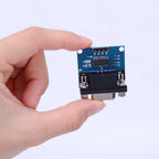 1-10PCS MAX3232 RS232 to TTL Serial Port Converter Module TX RX VCC GND Female DB9 Connector 3.3V-5.5V MAX232 Flashing Board