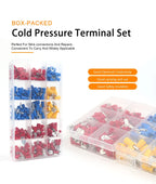 280PCS Wire Connector Kit Male Female Insulated Terminals Cold Crimp Terminals Assorted Crimp Terminals Spade