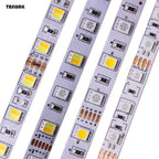 5M 5050 SMD LED Strip RGB RGBW (RGB + White) RGBWW (RGB+Warm White) RGBCCT Flexible LED String Light 5M/ 300 LEDs 12V 24V Home