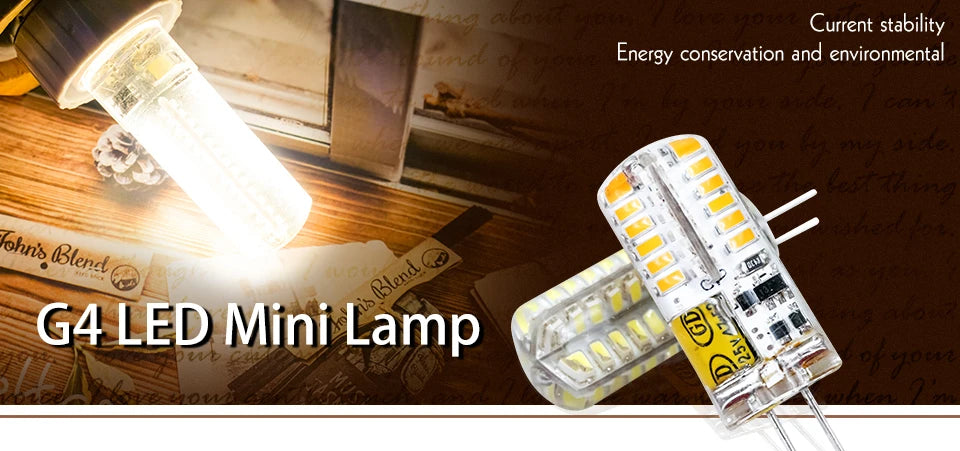 10Pcs/lot G4 LED Light Bulb 2W 3W 4W 5W 7W 9W AC DC12V 220V Corn Lamp SMD2835 Spotlight Chandelier Lighting Replace Halogen Lamp
