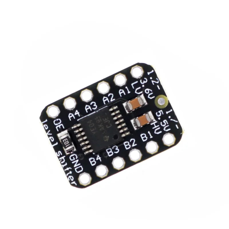 TXB0104 4 Channel Auto Bidirectional Level Shifter Module Push-Pull Signal Voltage Translator 1.8V/3.3V/5V Compatible with SPI